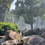 Siem Reap Phnom Kulen Wasserfall im Phnom Kulen Nationalpark bei Siem Reap in Kambodscha
