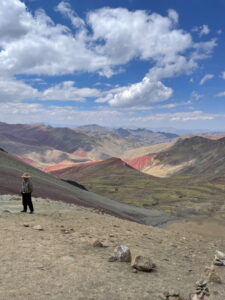 Panorama der Palcoyo Regenbogenberge